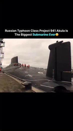 Sharp Minds Only on Instagram: "The Russian Typhoon Class Project 941 Akula holds the record as the largest submarine ever built, representing the peak of Soviet naval ambition. Engineered for stealth, survival, and long-term Arctic patrols, it pushed submarine design to an unprecedented scale. Its unique multi-hull structure allowed it to house powerful nuclear missiles while providing enhanced safety and endurance for its crew. Even today, the Typhoon stands unmatched in size, serving as a rem