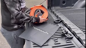 Heavy Duty Tow Strap kit, 3” x 30FT Emergency Recovery Strap, 30,000Lbs Break Strength Rope Strap with 3/4 D Ring Shackles(2pcs), for Tree Saver Off Road Vehicle, Truck, Pickup in Mud/Snow
