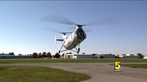Woman Donates Last Flyable CH-21 Helicopter To Arkansas Air Museum