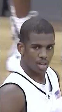 Chris Paul's March Madness highlights with Wake Forest 😤 #shorts