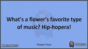 Flower - Jokes, Puns, Wordplays, and Laughter