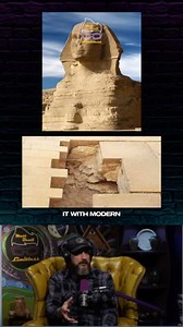 The Great Sphinx of Giza is undergoing extensive modern restoration, with large sections being encased in contemporary stone. Full Episdoe: https://youtu.be/EwdSDhTk4Jo?si=SzQV5PfY9YdouI_z | Matt Beall Podcast