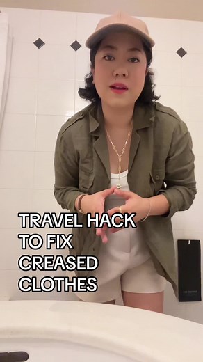 Travel Hack: How to Fix Creased Clothes Without an Iron or Steamer