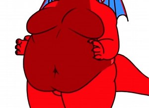 Derg weight gain (fixed) https://www.youtube.com/watch?v=ExD3HH5DZIw #fatfur #fatfurs #furryweightgain #dragonweightgain | Fat furs video reuploaded from YouTube