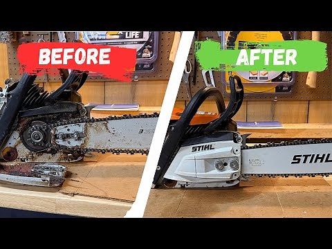 How to Clean a Chainsaw!