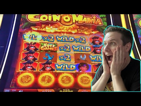 👍 👍 Shocking Max Bet Bonus on Coin O Mania!