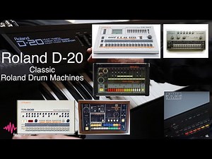 Roland D-20 - legendary TR and CR-Drums