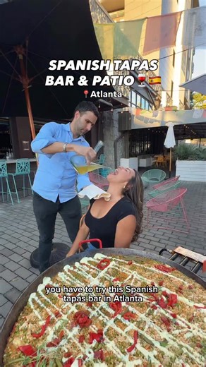 SPANISH TAPAS BAR & PATIO IN ATLANTA🇪🇸🍷 📍 @buenavidatapas was voted “Best Patio 2025” by @jezebelmagazine The perfect spot to celebrate special occasions and birthdays🎉 paella party: special order ahead of time for large parties or events porron wine pour: for special parties or birthdays tasting menu: $50 per person includes chef meat & cheese, 3 tapas, paella, dessert #atlanta #atl #atlantaparties #atlantaevents #atlevents #atlfoodies #atlantafoodies | Carolina Jimenez