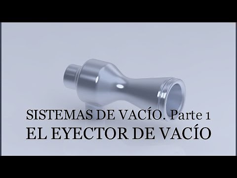 How does a vacuum ejector work?