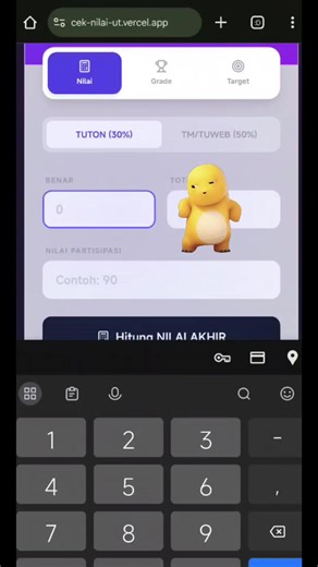 Cek Nilai UAS dan Kalkulator Remidial di UT
