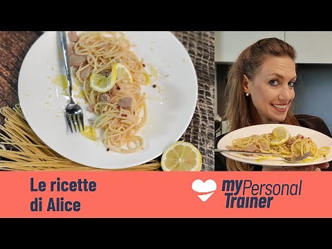 Spaghetti tonno e limone