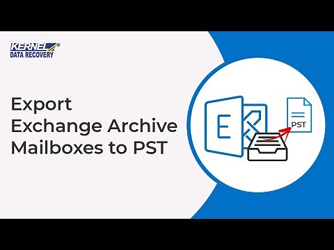 Learn to Export Exchange Archive Mailboxes to PST Manually