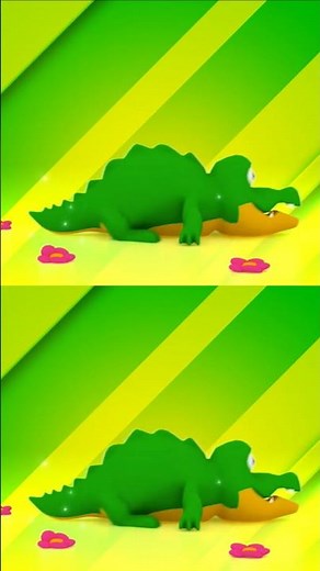la Comptine des crocodiles #bébé #comptine