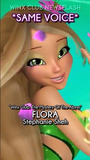 Same voice actors! #WinxClub