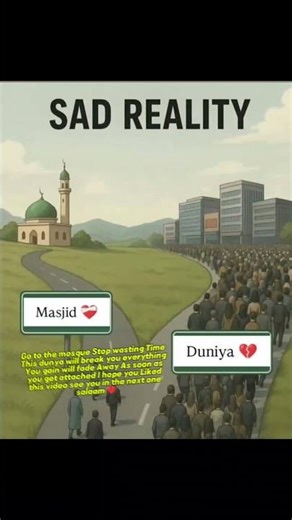 This dunya Is temporary Stop chasing And turn back to Allah before It's too late#deeneislam #video