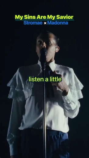 Stromae's French Part on Madonna's "My Sins Are My Savior" #stromae #madonna #confessionsii