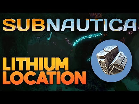Subnautica Lithium Location | How to Lithium Easy in Subnautica