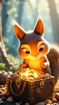 "Sharing is the Real Treasure | Story of Tapi the Squirrel" #kindheart #sharing