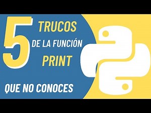 5 TRUCOS avanzados de la función PRINT de Python