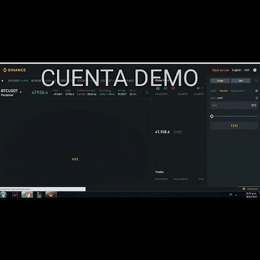 Testnet de binance 😎 CUENTA DEMO