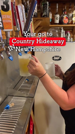 New Hampshire Tourism on Instagram: "Find fresh pours, warm food, and cozy vibes at the Buck Rub Pub. 🍻🍔 @buckrubpub"