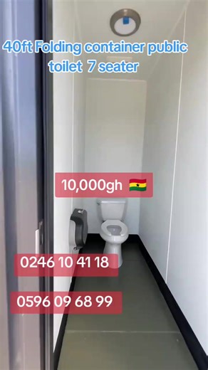 Affordable 40ft Folding Container Toilet for Sale