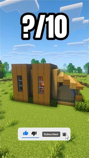 MODERN HOUSE IN MINECRAFT🏠 #minecraft #minecraftshorts #usa