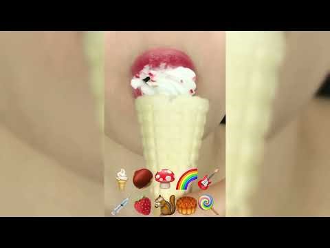 Eating Emoji Candy ASMR 🍭 Satisfying Emoji Food Sounds