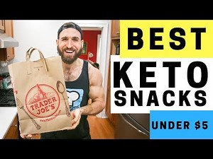 BEST Keto Snacks at Trader Joe's UNDER $5 | 16 Easy, On The Go, Low Carb Keto Snack Ideas