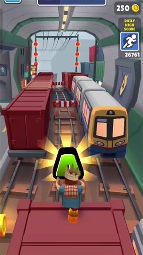 Subway surfers gameing1 #shortvideo and funny videos Vlog105 #viral 🚄💔