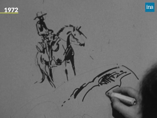 ✏ CADAVRE EXQUIS ✏. 1972, les dessinateurs Jigé et Jean Giraud (Gir) se livrent à un petit exercice de style : le cadavre exquis. Ils improvisent alors un western en 4 cases. | INA