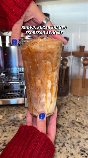 How to Make Brown Sugar Shaken Espresso at Home
