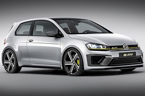 Volkswagen Golf R 400 Concept Debuts In China With 395 HP - Automobile