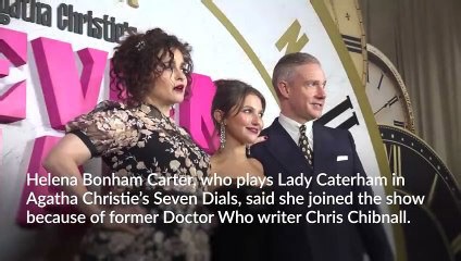 Helena Bonham Carter says she joined Netflix’s new Agatha Christie series because of the writing