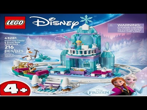LEGO Instructions - Disney - 43281 - Elsa's Ice Castle and Snow Ride Adventure - Frozen (All Books)