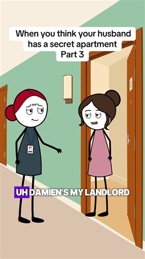 Part 3 - Your husband said he was working late… so you followed him. Audio credits: @apartmentskits #animation #skit #storytime #worklife #fyp