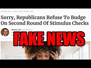 Second Stimulus Check Update: Are We Going To Get A Second Round?