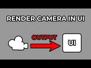 How To Render Camera On UI Image In Unity (Minimaps, PlayerViews, CCTV Cams)