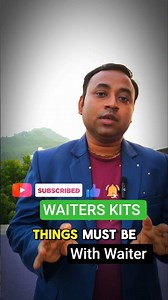 WAITERS KITS | Food & B Service training#waiters #waiterjobs #interview #hotel #waiterproject