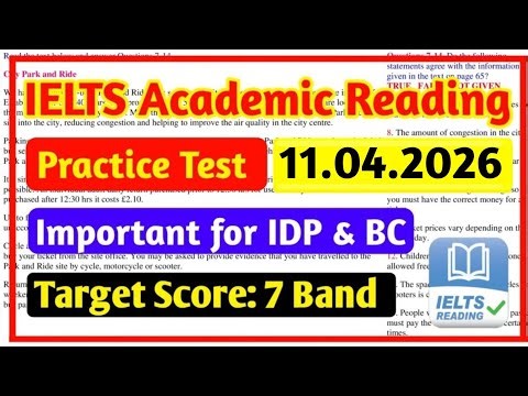 IELTS Reading Practice Test 2026 With Answers | IELTS Academic Reading Practice Test 2026