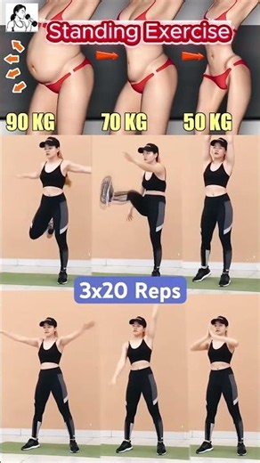 Reduce Belly Fat 💪 | Quick Home Workout to Lose Belly Fat | #shorts #workout #bellyfat