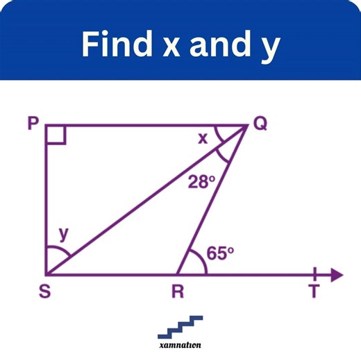 Lines and angles question | Math quiz