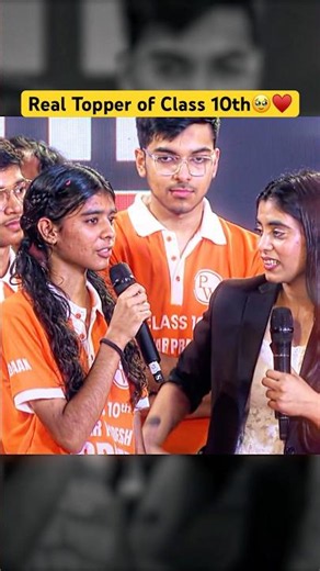 REAL TOPPER OF CLASS 10th 🥹♥️ #class10 #pw