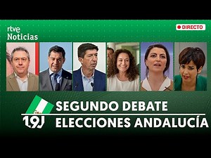 ELECCIONES ANDALUCÍA: Último DEBATE A SEIS entre los CANDIDATOS a la JUNTA | RTVE