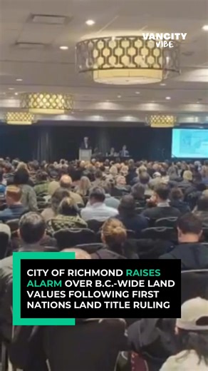 City of Richmond Raises Alarm Over B.C.-Wide Land Values Following First Nations Land Title Ruling Concerned Richmond residents flood a town hall, forcing the meeting into a larger room, as officials deliver troubling news about the impact of a recent court decision on property rights, land values, and insurance. In this video, City of Richmond officials warn residents that their land values, insurance, and property rights may all be at risk following a recent B.C. court ruling granting the Cowi
