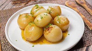 Brown-Braised Onions Recipe