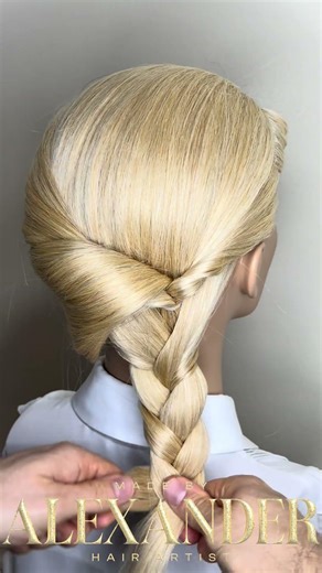 HAIRSTYLING LONGHAIR UPDO TUTORIAL FESTIVE UPDO ROMANTIC AND CHIC #made_by_alexander