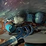 152PCS Space Party Favors Set, Outer Space Birthday Decorations Including Slap Bracelets, Keychains, Gift Bags, DIY Stickers, Drinking Straws, Alien Birthday Supplies