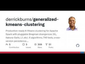 GitHub - derrickburns/generalized-kmeans-clustering: Production-ready K-Means clustering for Apac...