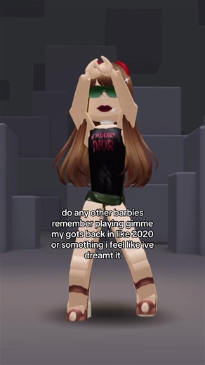 before try on model faces we had her... #robloxmodel #robloxbarbie #roblox #oldgen #barbiefits